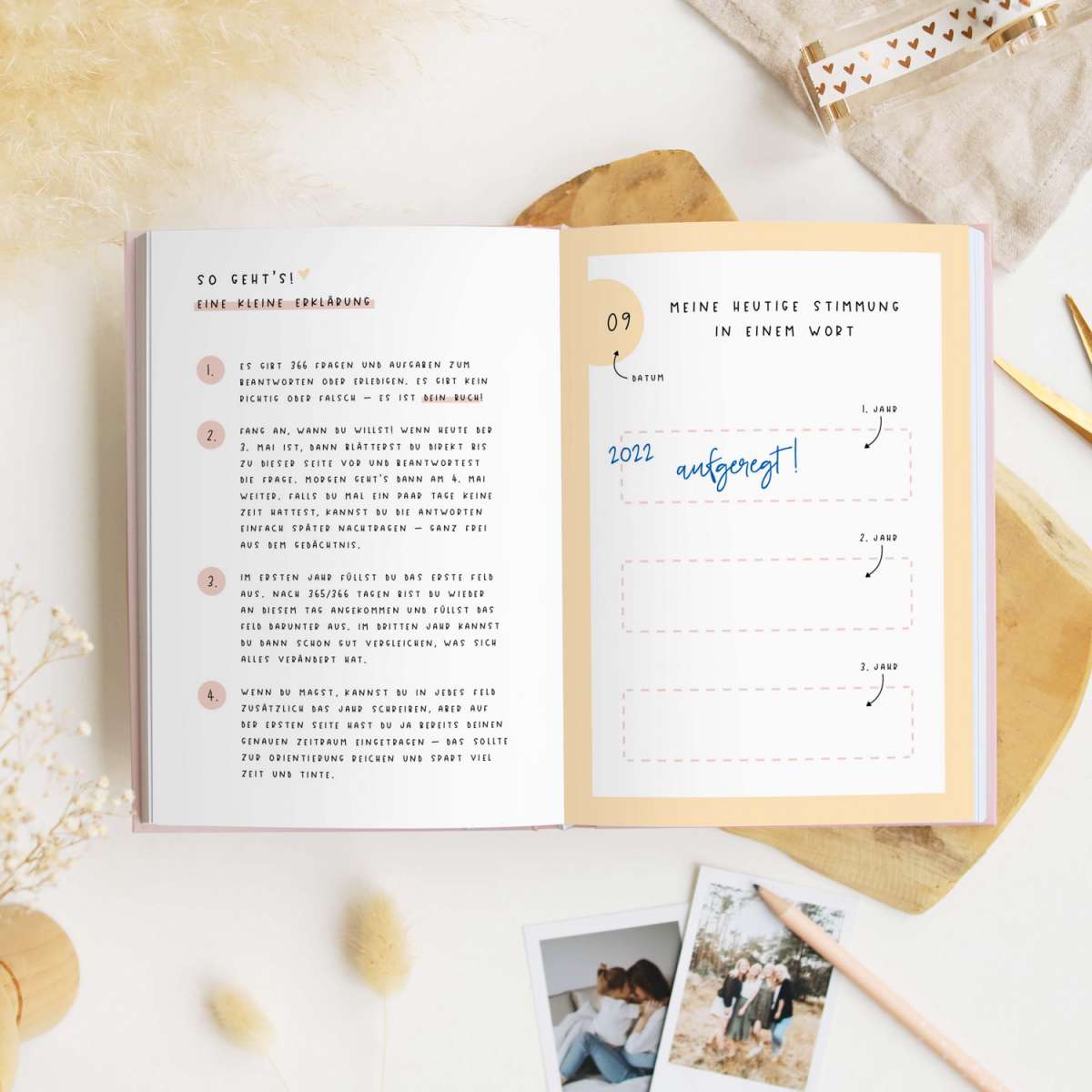 3JahresTagebuch „Glasmomente"