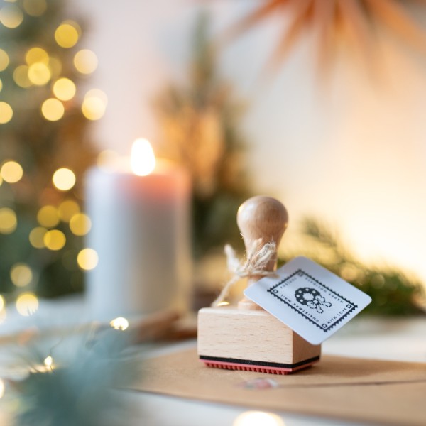 Stempel „Weihnachtspost"