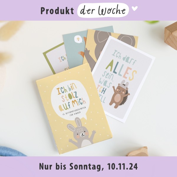 Affirmationskarten für Kinder