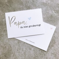 Postkarte Mama Du Bist Wunderbar